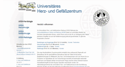 Desktop Screenshot of herzzentrum-marburg.de
